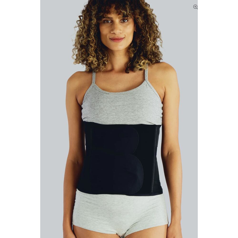 Belly Bandit Luxe Postpartum Belly Wrap Black Size Small